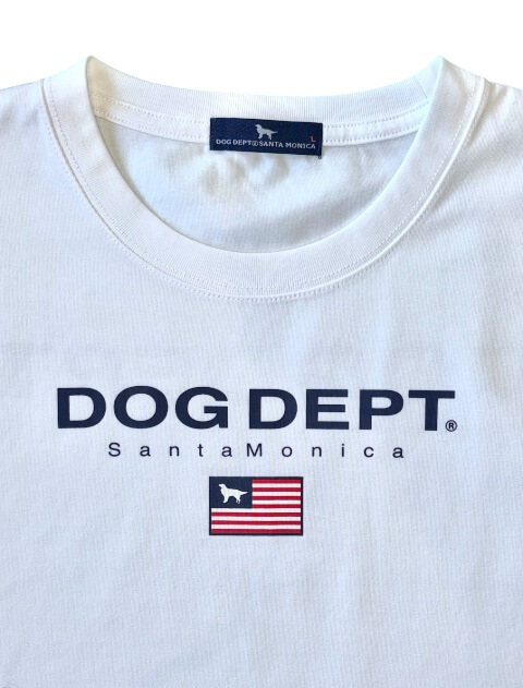  フラッグ復刻ベーシックT  ブランドのドッグデプト/DOG DEPT