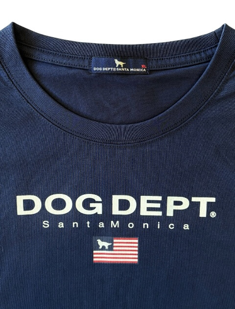  フラッグ復刻ベーシックT  ブランドのドッグデプト/DOG DEPT
