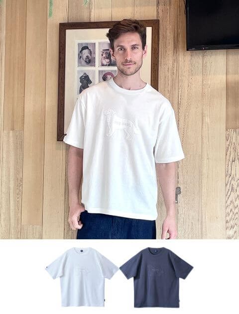 【UNISEX】ドッグアップリTシャツ