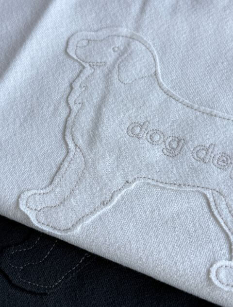 ドッグアップリTシャツ  ブランドのドッグデプト/DOG DEPT