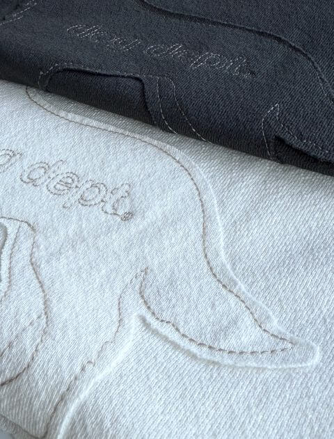 ドッグアップリTシャツ  ブランドのドッグデプト/DOG DEPT