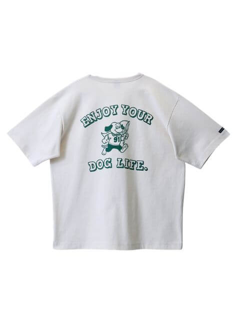 FLAG DOG 　Tシャツ  ブランドのドッグデプト/DOG DEPT