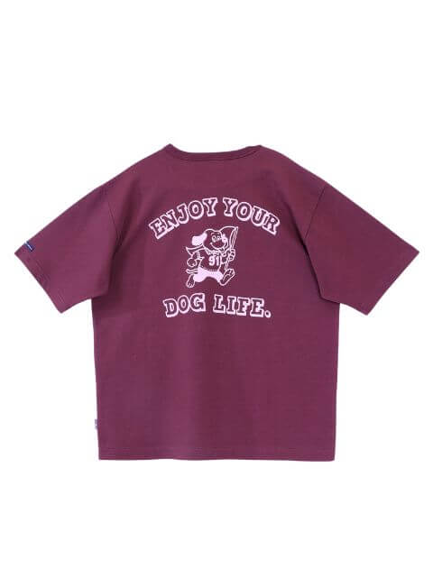FLAG DOG 　Tシャツ  ブランドのドッグデプト/DOG DEPT
