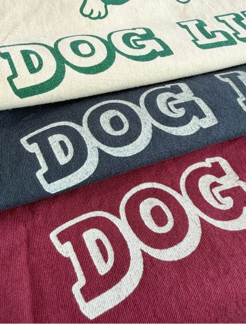 FLAG DOG 　Tシャツ  ブランドのドッグデプト/DOG DEPT
