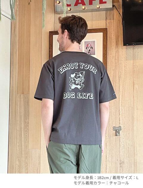 FLAG DOG 　Tシャツ  ブランドのドッグデプト/DOG DEPT