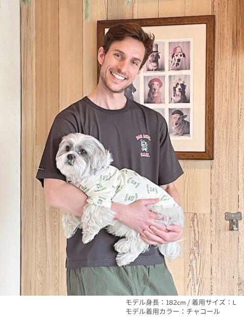 FLAG DOG 　Tシャツ  ブランドのドッグデプト/DOG DEPT