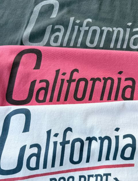 california ヴィンテージロゴTシャツ ブランドのドッグデプト/DOG DEPT