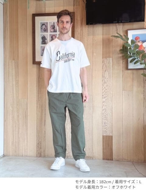 california ヴィンテージロゴTシャツ ブランドのドッグデプト/DOG DEPT