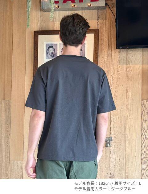 ダメージロゴフロッキー Tシャツ  ブランドのドッグデプト/DOG DEPT