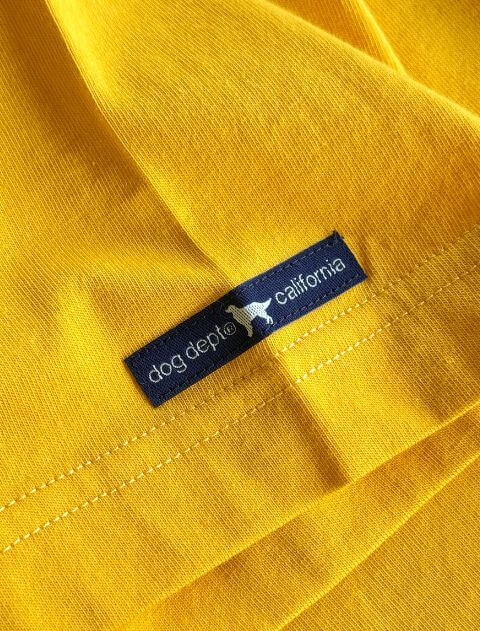 ダメージロゴフロッキー Tシャツ  ブランドのドッグデプト/DOG DEPT