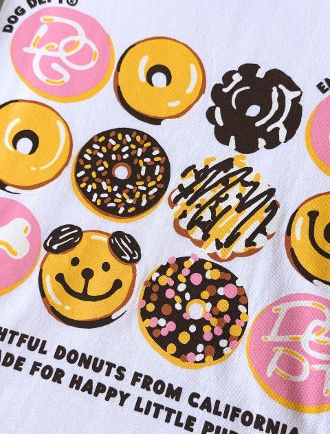 DOGDEPT donut Tシャツ  ブランドのドッグデプト/DOG DEPT