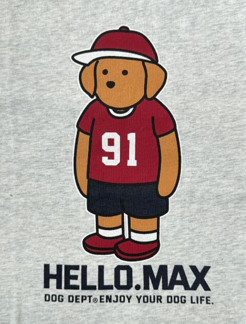 HELLO.MAX リンガーT ブランドのドッグデプト/DOG DEPT
