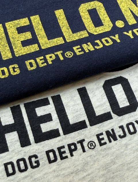 HELLO.MAX リンガーT ブランドのドッグデプト/DOG DEPT