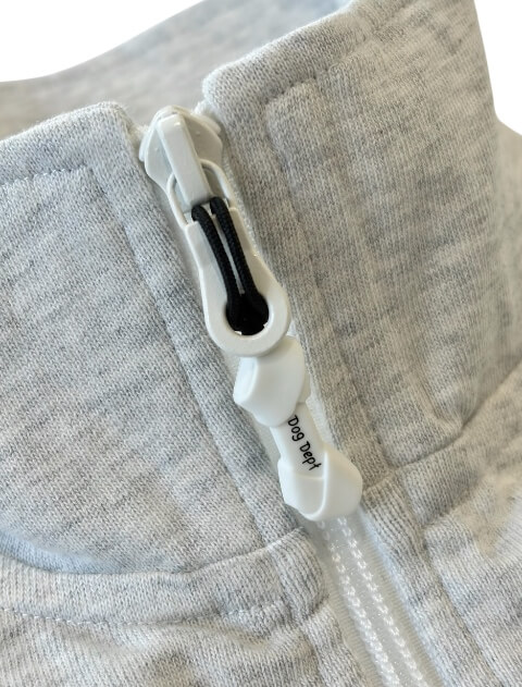 WANWAN COLLEGE 天竺スタンドジップ   ブランドのドッグデプト/DOG DEPT