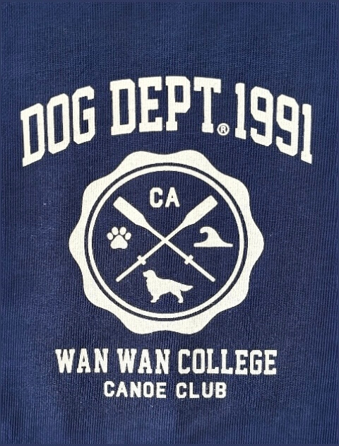 WANWAN COLLEGE 天竺スタンドジップ   ブランドのドッグデプト/DOG DEPT