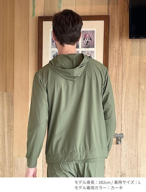 ドライタッチ ジップパーカー ブランドのドッグデプト/DOG DEPT