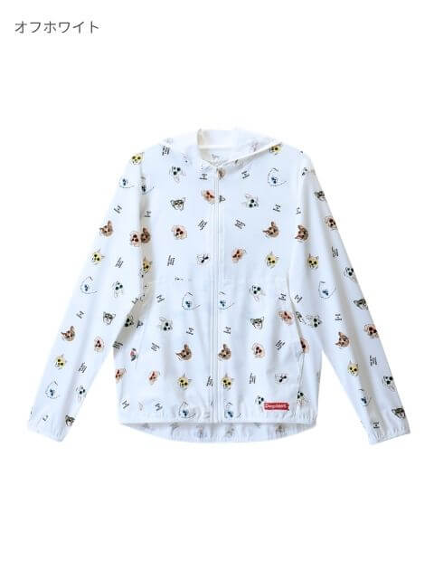 DOGS IN SHADES ジップパーカー   ブランドのドッグデプト/DOG DEPT