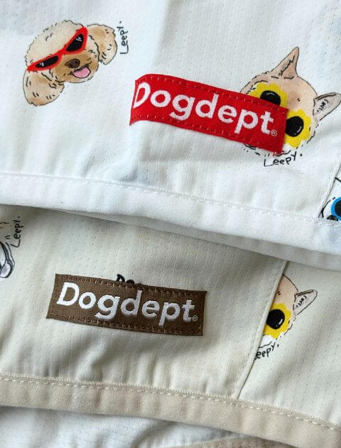 DOGS IN SHADES ジップパーカー   ブランドのドッグデプト/DOG DEPT