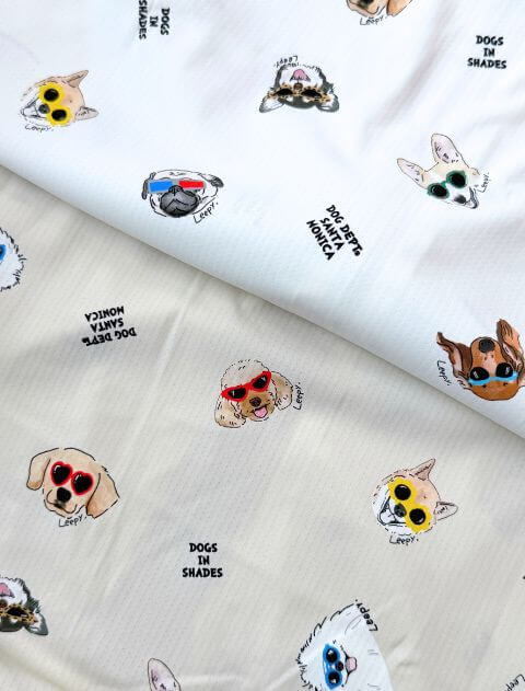 DOGS IN SHADES ジップパーカー   ブランドのドッグデプト/DOG DEPT