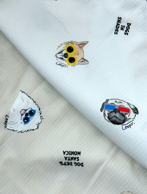 DOGS IN SHADES ジップパーカー   ブランドのドッグデプト/DOG DEPT