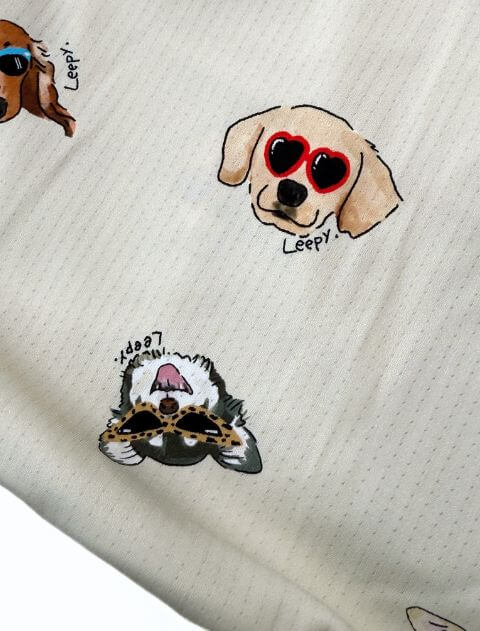 DOGS IN SHADES ジップパーカー   ブランドのドッグデプト/DOG DEPT