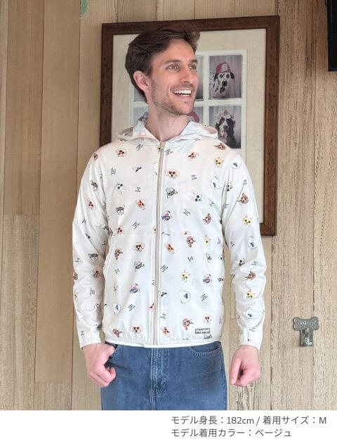 DOGS IN SHADES ジップパーカー   ブランドのドッグデプト/DOG DEPT