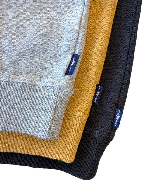 デニムアップリロゴスウェット   ブランドのドッグデプト/DOG DEPT