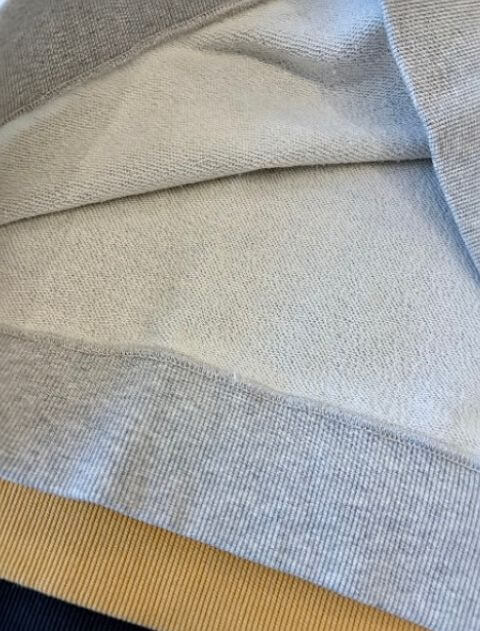 デニムアップリロゴスウェット   ブランドのドッグデプト/DOG DEPT