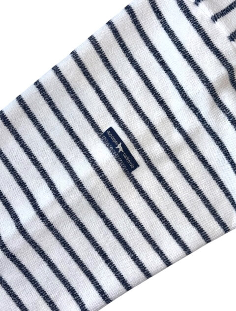 差し編みパイルボーダー　クルー   ブランドのドッグデプト/DOG DEPT