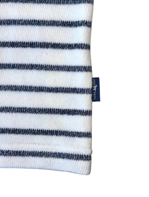 差し編みパイルボーダー　クルー   ブランドのドッグデプト/DOG DEPT