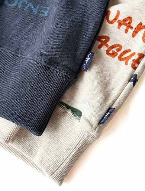 HELLO.MAX総柄ロゴクルー   ブランドのドッグデプト/DOG DEPT