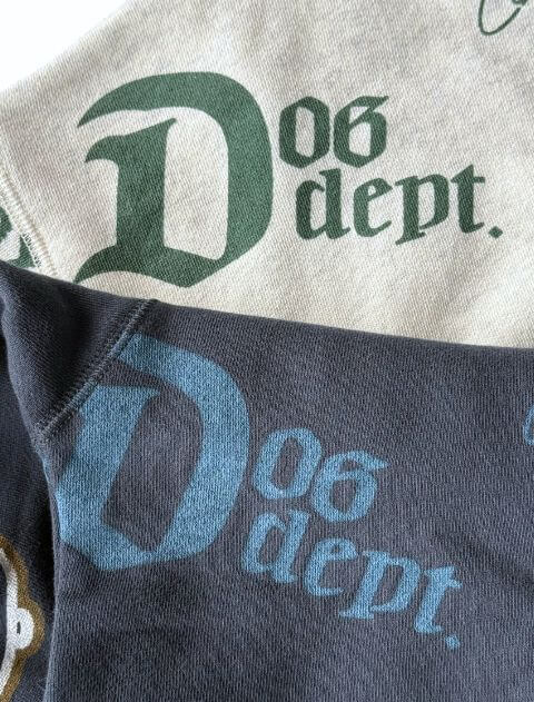 HELLO.MAX総柄ロゴクルー   ブランドのドッグデプト/DOG DEPT