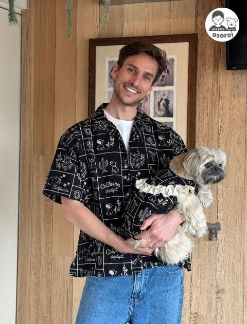 エンブロイダリー 刺繍半袖シャツ ブランドのドッグデプト/DOG DEPT