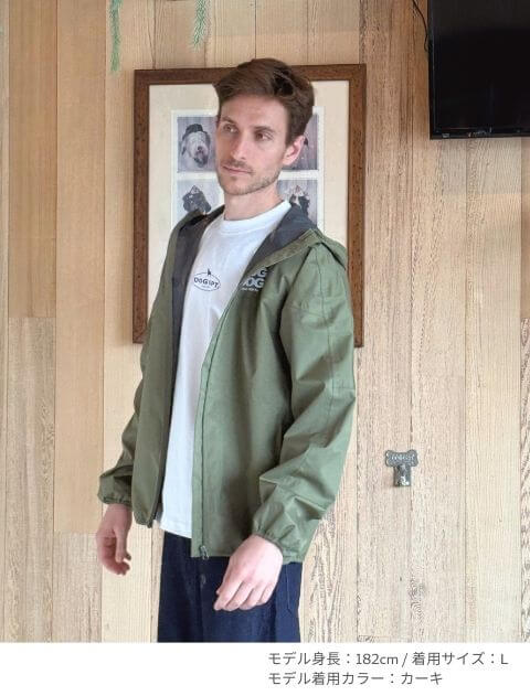 【耐水圧10000mm】撥水ジャケット ブランドのドッグデプト/DOG DEPT