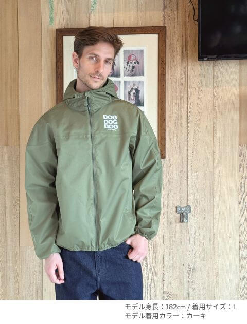 【耐水圧10000mm】撥水ジャケット ブランドのドッグデプト/DOG DEPT