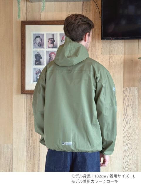 【耐水圧10000mm】撥水ジャケット ブランドのドッグデプト/DOG DEPT