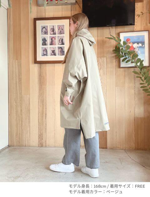 【耐水圧10000mm】レインコート  ブランドのドッグデプト/DOG DEPT