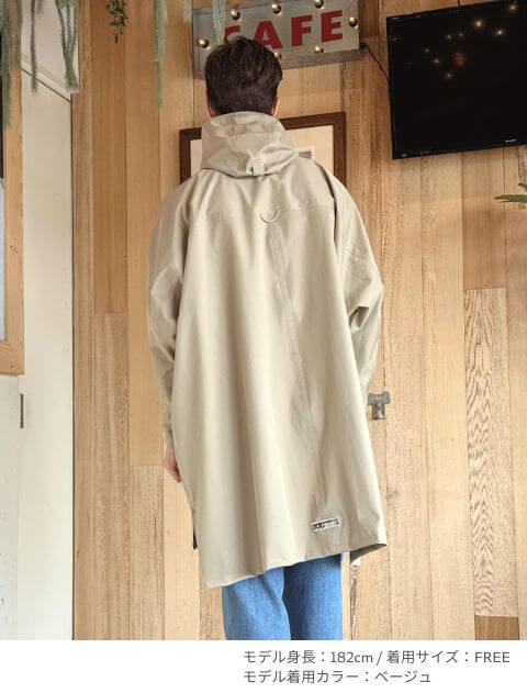 【耐水圧10000mm】レインコート  ブランドのドッグデプト/DOG DEPT