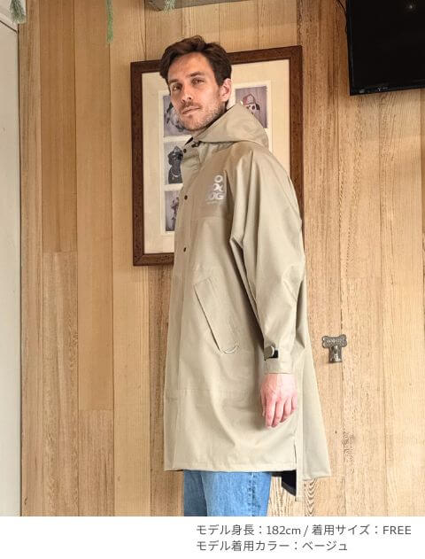 【耐水圧10000mm】レインコート  ブランドのドッグデプト/DOG DEPT