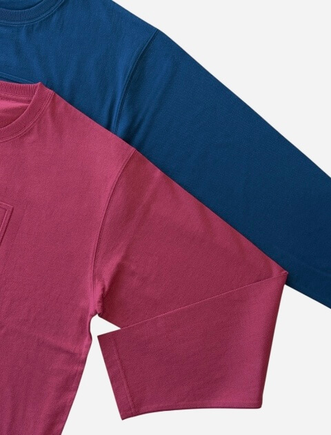 エンボス加工ロンT  ブランドのドッグデプト/DOG DEPT