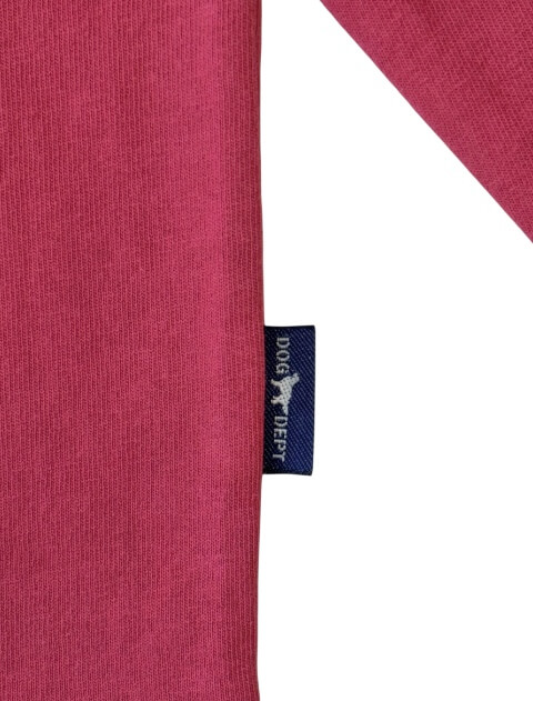 エンボス加工ロンT  ブランドのドッグデプト/DOG DEPT