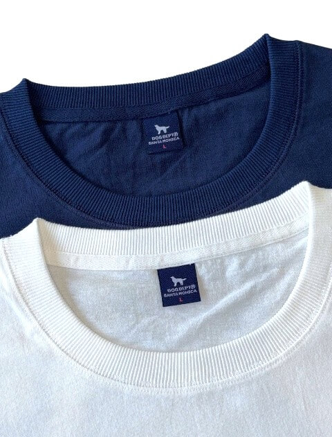 ロゴ＆ナンバーロンT  ブランドのドッグデプト/DOG DEPT