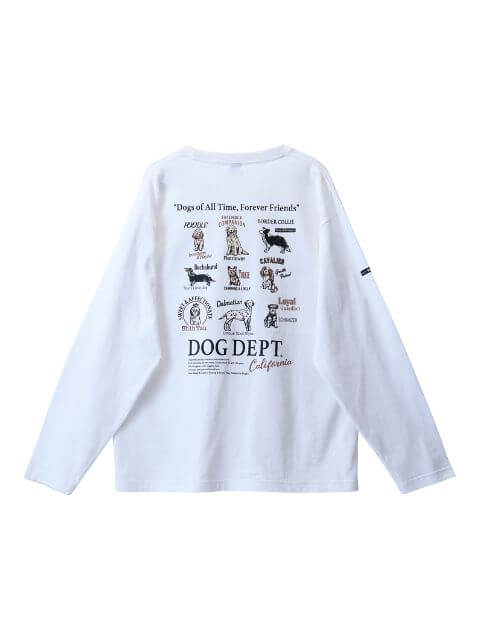 dog of alltime,forever friends ロンT  ブランドのドッグデプト/DOG DEPT