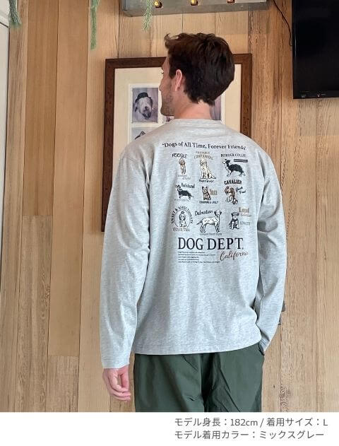 dog of alltime,forever friends ロンT  ブランドのドッグデプト/DOG DEPT