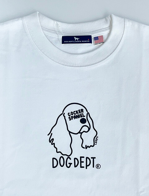 dog of alltime,forever friends No.1 Tシャツ ブランドのドッグデプト/DOG DEPT