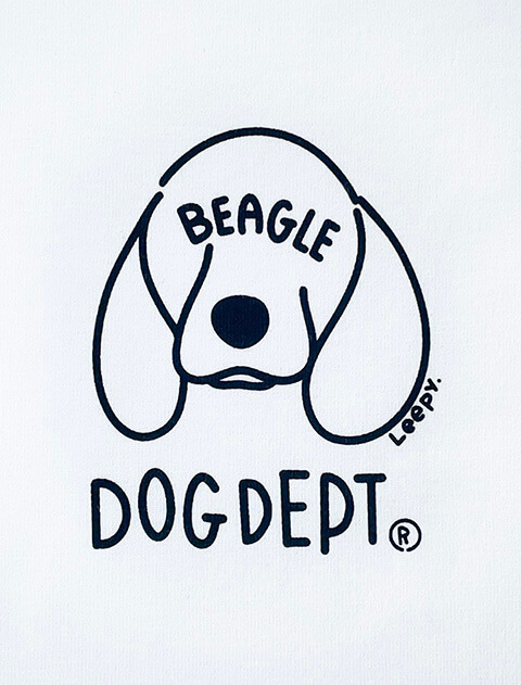 dog of alltime,forever friends No.1 Tシャツ ブランドのドッグデプト/DOG DEPT