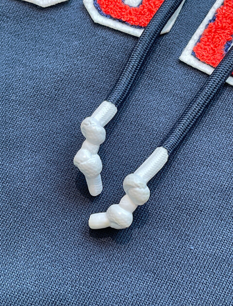 サガラ刺繍スウェットパーカー   ブランドのドッグデプト/DOG DEPT