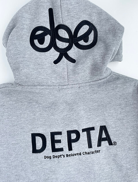 DEPTA　TRANSFORM HOODIE   ブランドのドッグデプト/DOG DEPT