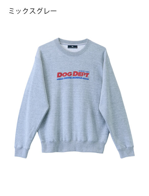 DOG DEPT USA LOGO クルースウェット   ブランドのドッグデプト/DOG DEPT