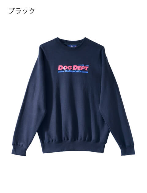DOG DEPT USA LOGO クルースウェット   ブランドのドッグデプト/DOG DEPT